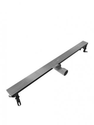 Душевой трап линейный Knotlor SDRW0800LBS, матовая сталь
