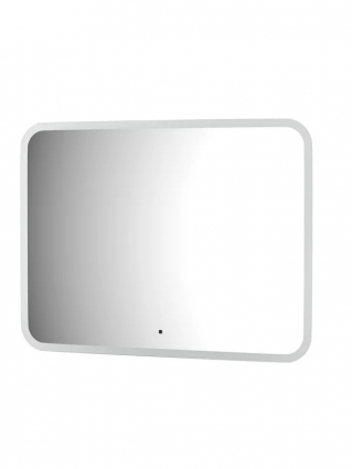 Зеркало Defesto DF 3807RH 80x60 с матированием и LED-подсветкой, 25W, ИК - выключатель, нейтральный белый свет