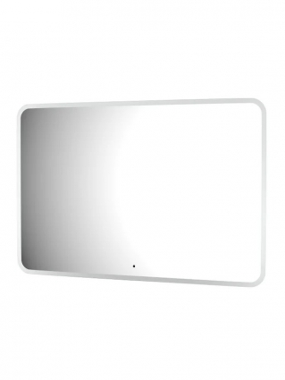 Зеркало Defesto DF 3810RH 120x80 с матированием и LED-подсветкой, 38W, ИК - выключатель, нейтральный белый свет