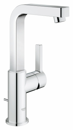 Смеситель Grohe Lineare для раковины однорычажный, хром, высота излива 22.6 см