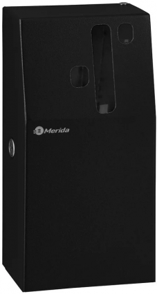 Диспенсер для освежителя воздуха Merida Stella R GSC018.R black черный, прямоугольный, 11.84x8.2x23.1 см