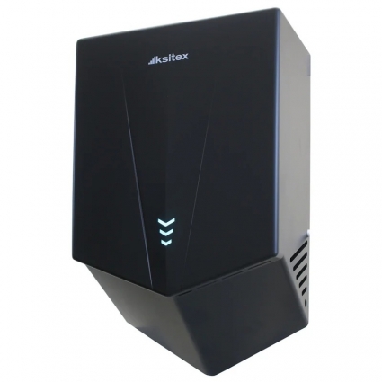Ksitex  М-2020B (эл.сушилка для рук,черная), мощность 1300 Вт, сенсорная
