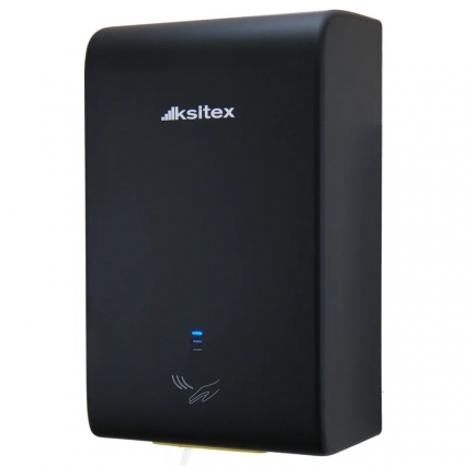 Ksitex M-800B (эл.сушилка для рук,пластик ,черная), сенсорная