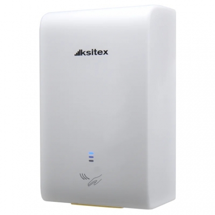 Ksitex M-800W (эл.сушилка для рук,пластик ,белая), сенсорная
