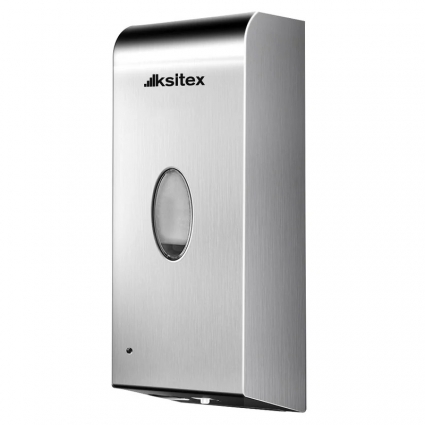Ksitex AFD-7961М(авт.дозатор для пены,матов.1л.), хром, сенсорный, 10.2x9.2x27.5 см