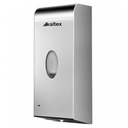 Ksitex ASD-7961М(авт.дозатор для мыла,матов.1л), хром, сенсорный, 10.2x9.2x27.5 см