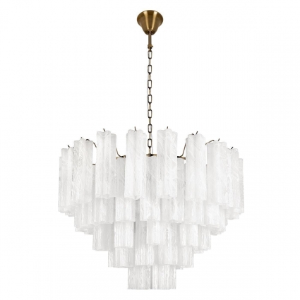 Подвесная люстра Loft IT Murano 10580/800 White в стиле арт-деко, цвет белый
