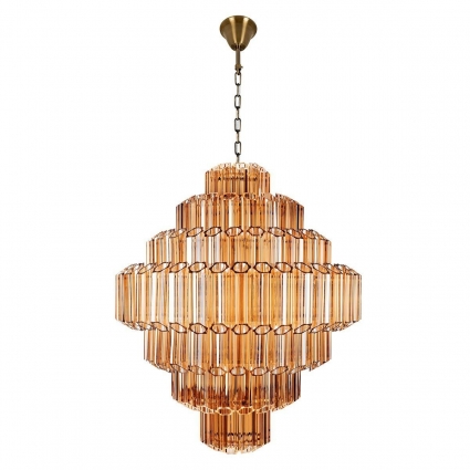 Подвесная люстра Loft IT Celebration 10579/800 Amber в стиле модерн, цвет желтый
