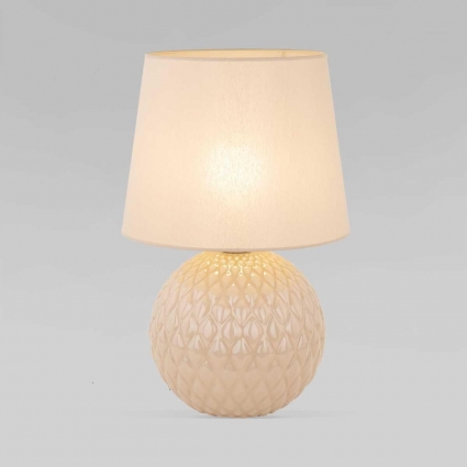 Настольная лампа TK Lighting 5591 Santana Ecru цвет бежевый, мощность 15 Вт