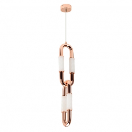Светильник SP-AMPIRIUS-HANG-H610-L120-7W MIX (BRASS, 360 deg, 230V) Arlight 053461, цвет медь