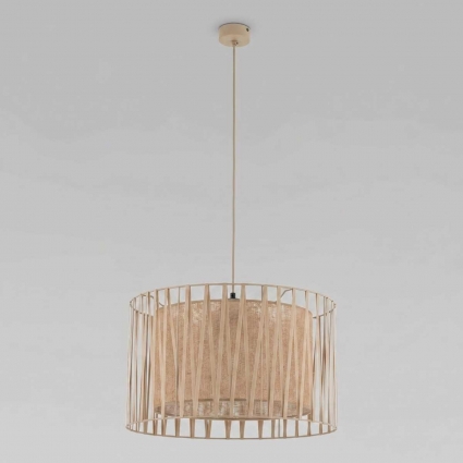 Подвесной светильник TK Lighting 11461 Harmony a072567 цвет бежевый, мощность 45 Вт