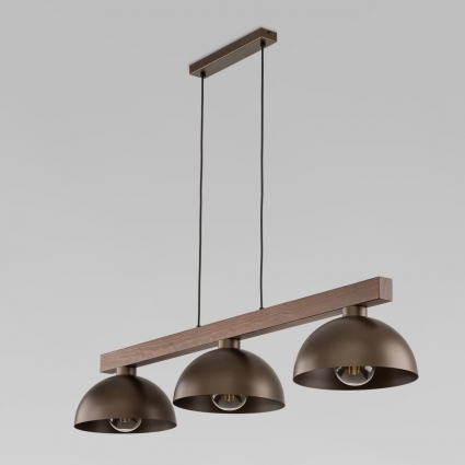 Подвесной светильник TK Lighting 6299 Oslo a068762 в стиле лофт, цвет коричневый
