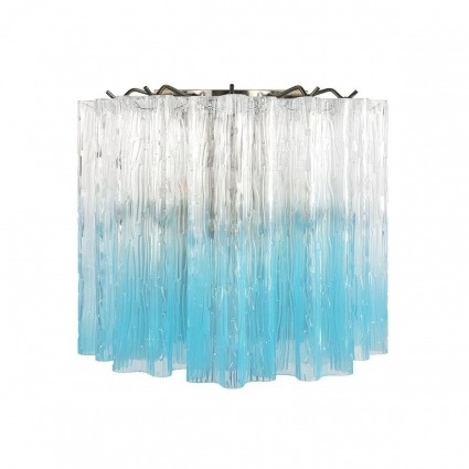Настенный светильник Loft IT Murano 10580W Clear blue в стиле арт-деко, цвет голубой