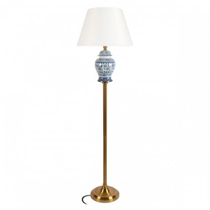 Торшер Loft IT Ultramarine 10489F цвет белый, мощность 40 Вт
