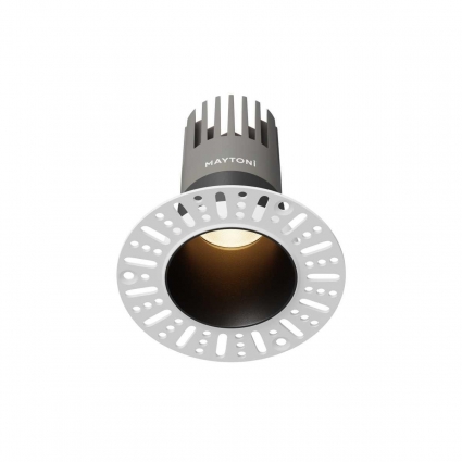 Встраиваемый светильник Maytoni Technical Downlight Dip DL120-10W-3K-TRS-B цвет черный