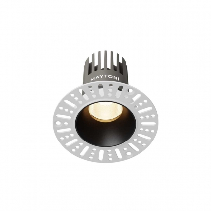 Встраиваемый светильник Maytoni Technical Downlight Dip DL119-10W-3K-TRS-B цвет черный