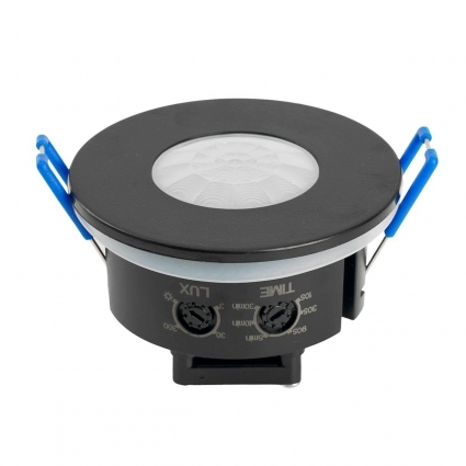 Датчик движения и освещенности 1200W 8m 120°(гориз.) 360°(верт.) Feron SEN55 51577 цвет черный