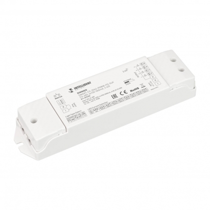 INTELLIGENT ARLIGHT Диммер SMART-CC-2042-RGBW-PD-SUF (12-48V, 4x150-500mA, 2.4G) (IARL, Контроллер) 037420, цвет белый, мощность 90 Вт