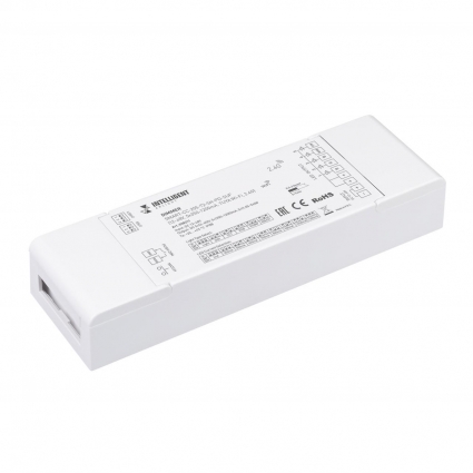 Диммер Arlight SMART-CC-205-72-SH-PD-SUF (12-48V, 5x350-1200mA, TUYA Wi-Fi, 2.4G) 038211, цвет белый, мощность 270 Вт