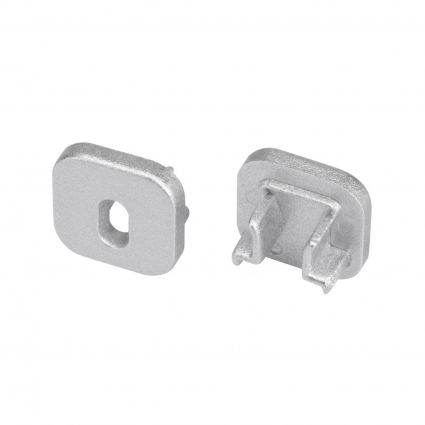 Комплект заглушек LINE-D-1111 SQUARE Arlight 061518 цвет серебро