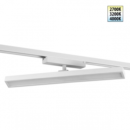 Трековый светильник Novotech Stratus Port 359776 в стиле лофт, цвет белый