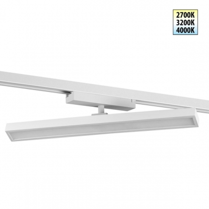Трековый светильник Novotech Stratus Port 359782 в стиле лофт, цвет белый
