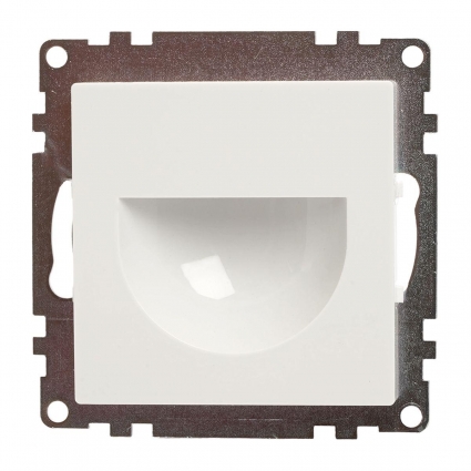Stekker Подсветка встраиваемая LED (механизм) 250В 1W 4000К Катрин белый 50281 цвет белый