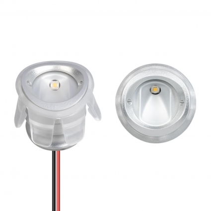 Светильник ALT-LODESTAR-HANDRAIL-R27-1.5W Day4000 (GR, 30x60 deg, 12-24V) Arlight 052579, цвет серебро, мощность 1.4 Вт