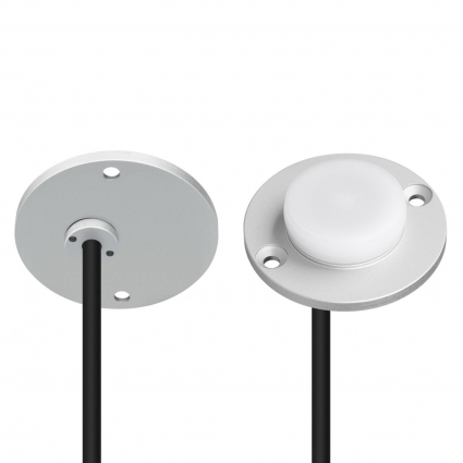 Встраиваемый светильник Arlight ART-DECK-LAMP-R40-1W Warm3000 024925(1) цвет серебро, мощность 1.2 Вт