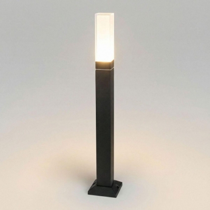 Ландшафтный светодиодный светильник Elektrostandarda 1537 TECHNO LED 3000K чёрный a072069 в современном стиле, цвет черный