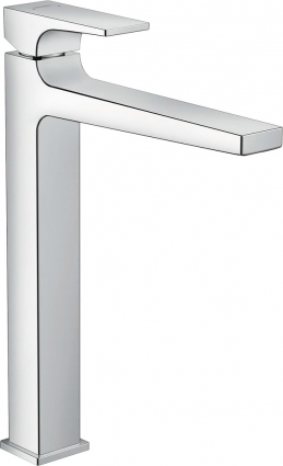 Смеситель Hansgrohe Metropol 32512000 для раковины, с донным клапаном Push-Open, однорычажный, хром