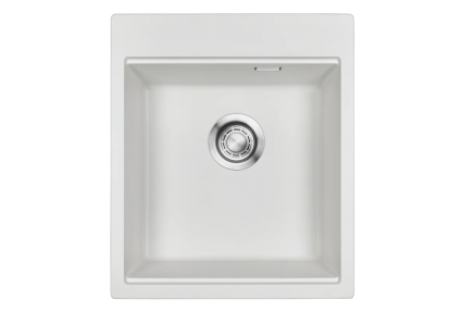 Мойка кухонная Emar Quartz EMQ-1420.Q Агат 42x50, агат, встраиваемая сверху, кварц, матовая, прямоугольная