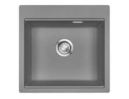 Мойка кухонная Emar Quartz EMQ-1520.Q Алмаз 52x50, алмаз, встраиваемая сверху, кварц, матовая, прямоугольная