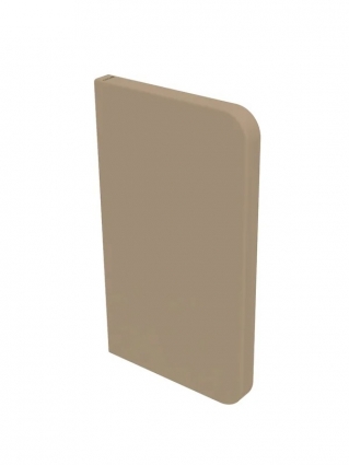 Перегородка для писсуара Creavit TP690-00CM00E-0000 матовый капучино