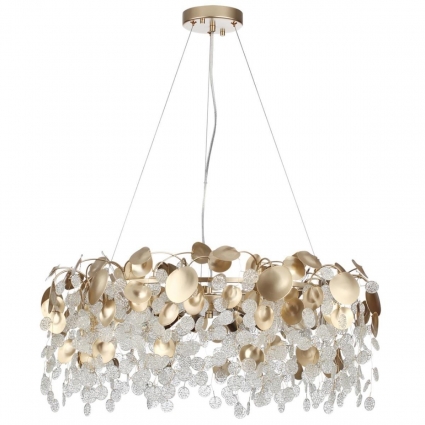 Подвесная люстра Odeon Light Coins Classic 5104/10 в стиле модерн, мощность 400 Вт