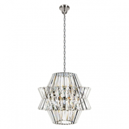 Подвесная люстра Loft IT Milagro 10578/550 в стиле модерн, цвет никель