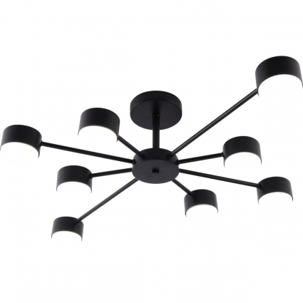 Потолочная люстра Rivoli Lesley 3185-308 Б0070178 в стиле модерн, цвет черный