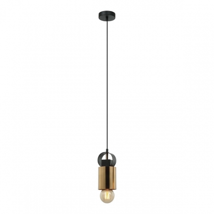 Подвесной светильник Lussole Loft Gilpin LSP-8569 в стиле лофт, цвет бронза