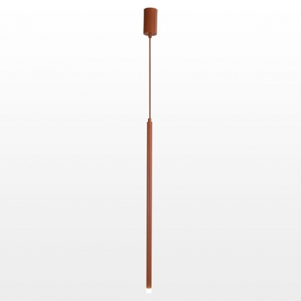Подвесной светодиодный светильник Lussole Loft LSP-7005 цвет коричневый, мощность 3 Вт
