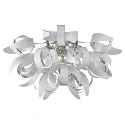 Потолочный светильник Lussole Loft LSA-5927-09 цвет белый, мощность 360 Вт