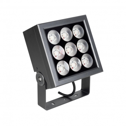 Светильник ALT-BLOCK-S185x185-36W Warm3000 (GR, 15 deg, 230V) Arlight 054753, цвет серый