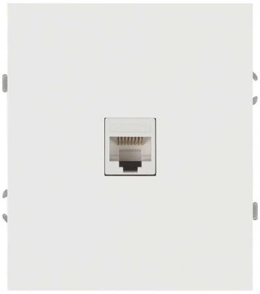 Розетка ЭРА Arktik 16-3107-01 информационная RJ45 белый Б0070474 цвет белый