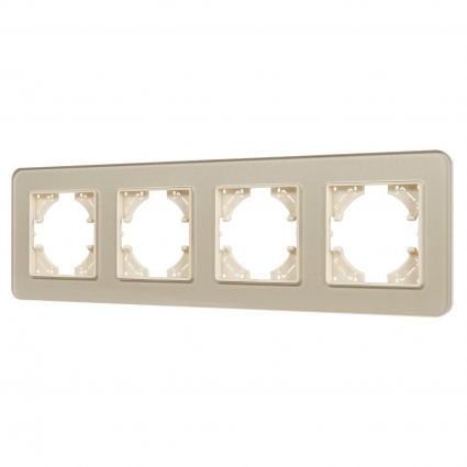 Рамка стеклянная FRM-OMALI-SFGS-4-GD Arlight 049719