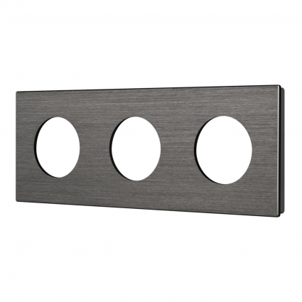 Рамка алюминиевая FRM-PRESTO-ALR-3-GR Arlight 043873 цвет серый