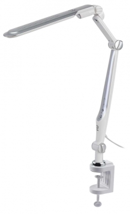 Настольная лампа ЭРА NLED-496-12W-S Б0052768 цвет серебро