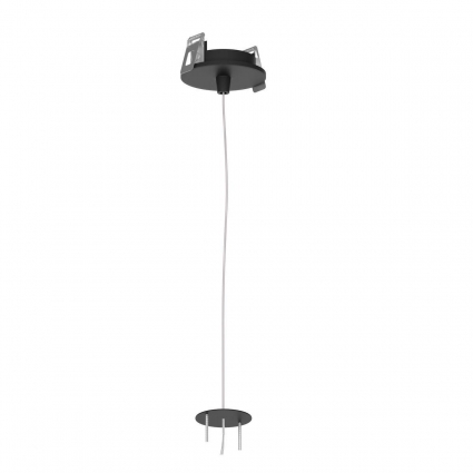 Подвесное встраиваемое крепление для светильников 2144XХ Lightstar Rullo 590047 в стиле Хай-тек, цвет черный