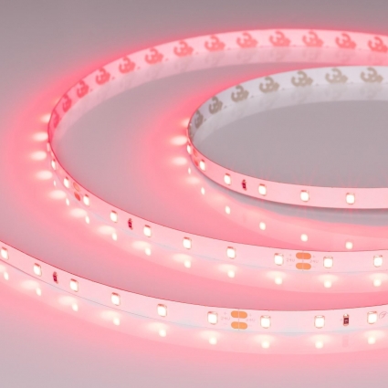 Arlight Светодиодная лента Alright RT-A60-8mm 24V Ruby (4.8 W/m, IP20, 5m) 055374