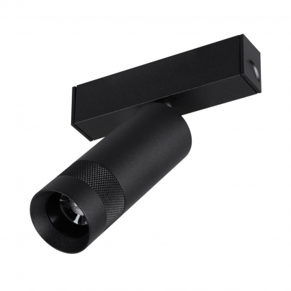 Трековый светильник Arlight MAG-SPOT-ZOOM-25-R35-7W Warm3000 (BK, 20-55 deg, 24V) 052346, цвет черный