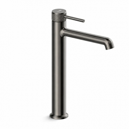 Смеситель для раковины Wasserkraft Мюриц (Muritz) 9803HGR матовый графит однорычажный, длина излива 16.7 см