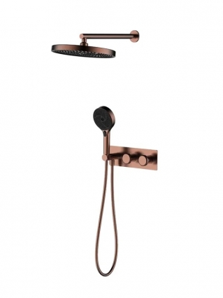 Душевая система ALTROBAGNO Рикко (Ricco) 040205 BC цвет медь, шланг 150 см